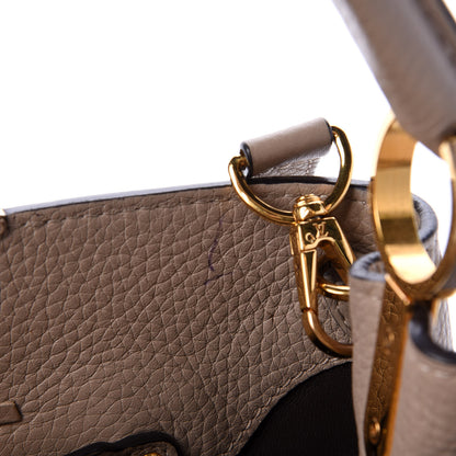 Louis Vuitton Taurillon Capucines BB Galet 10 of 14