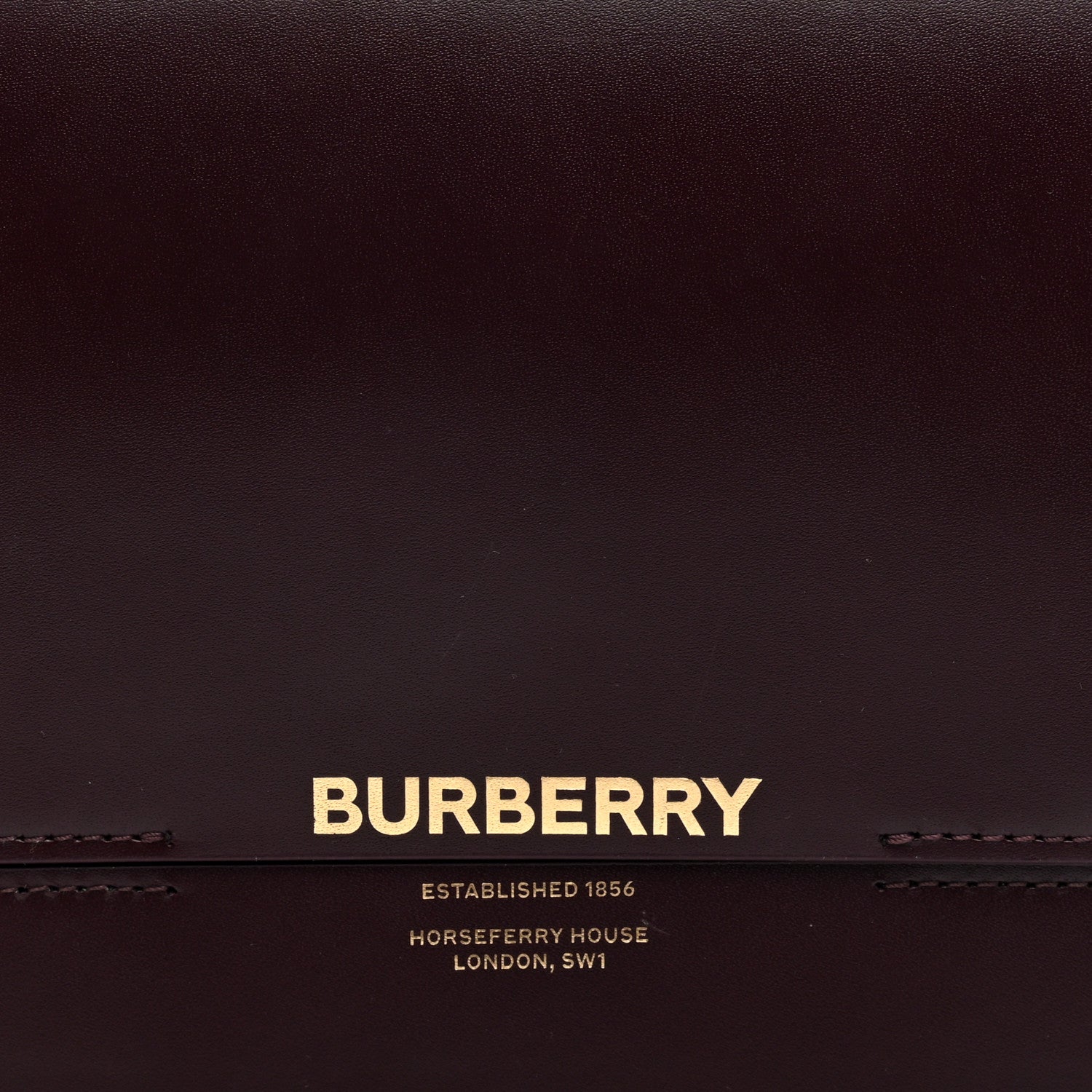 Burberry Smooth Calfskin Small Grace Bag Oxblood 7 of 9