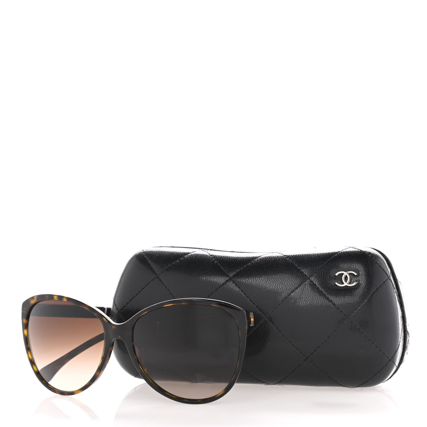 Chanel Acetate Quilted CC Sunglasses 5225Q Tortoise 9 of 9