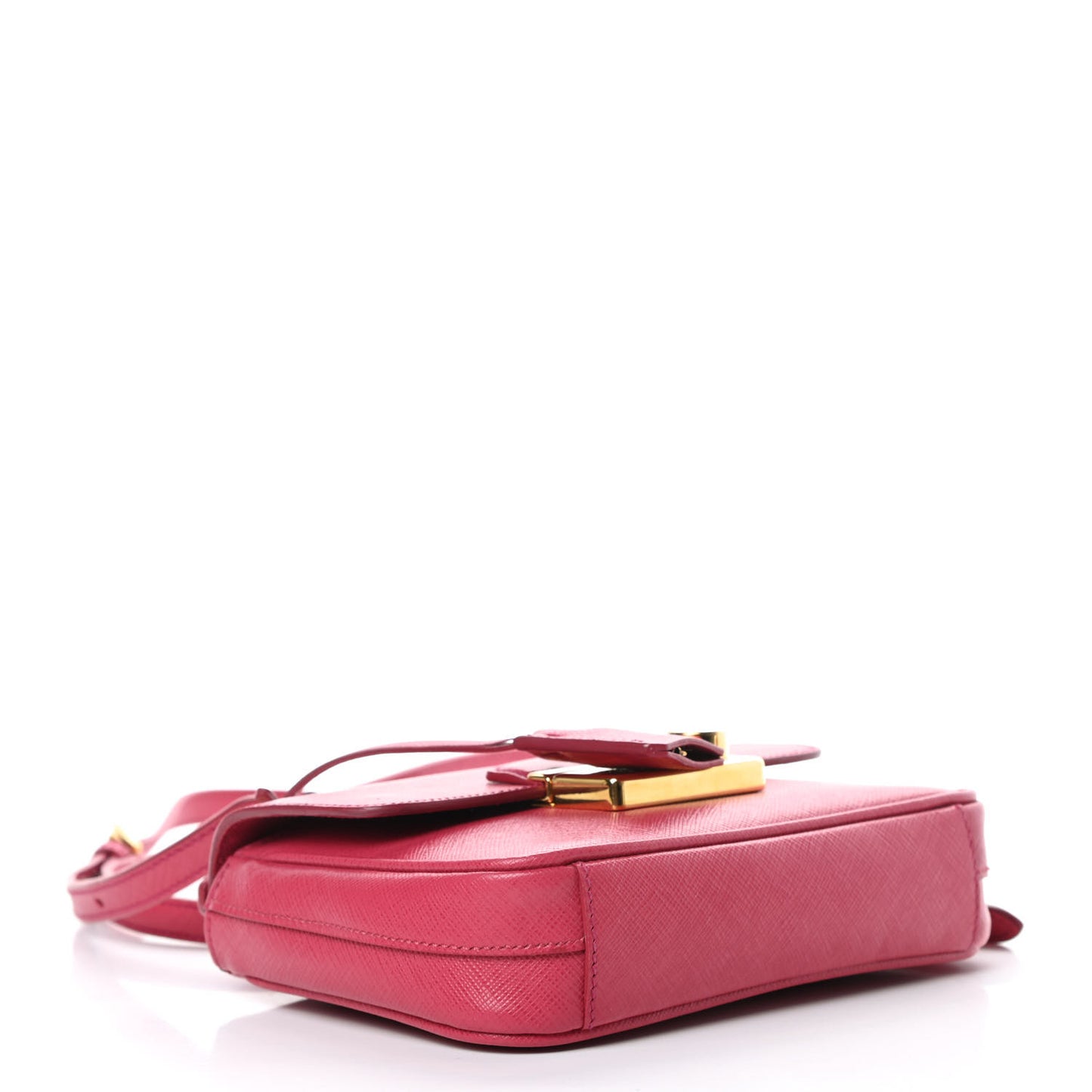 Saffiano Lux Mini Sound Crossbody Ametista