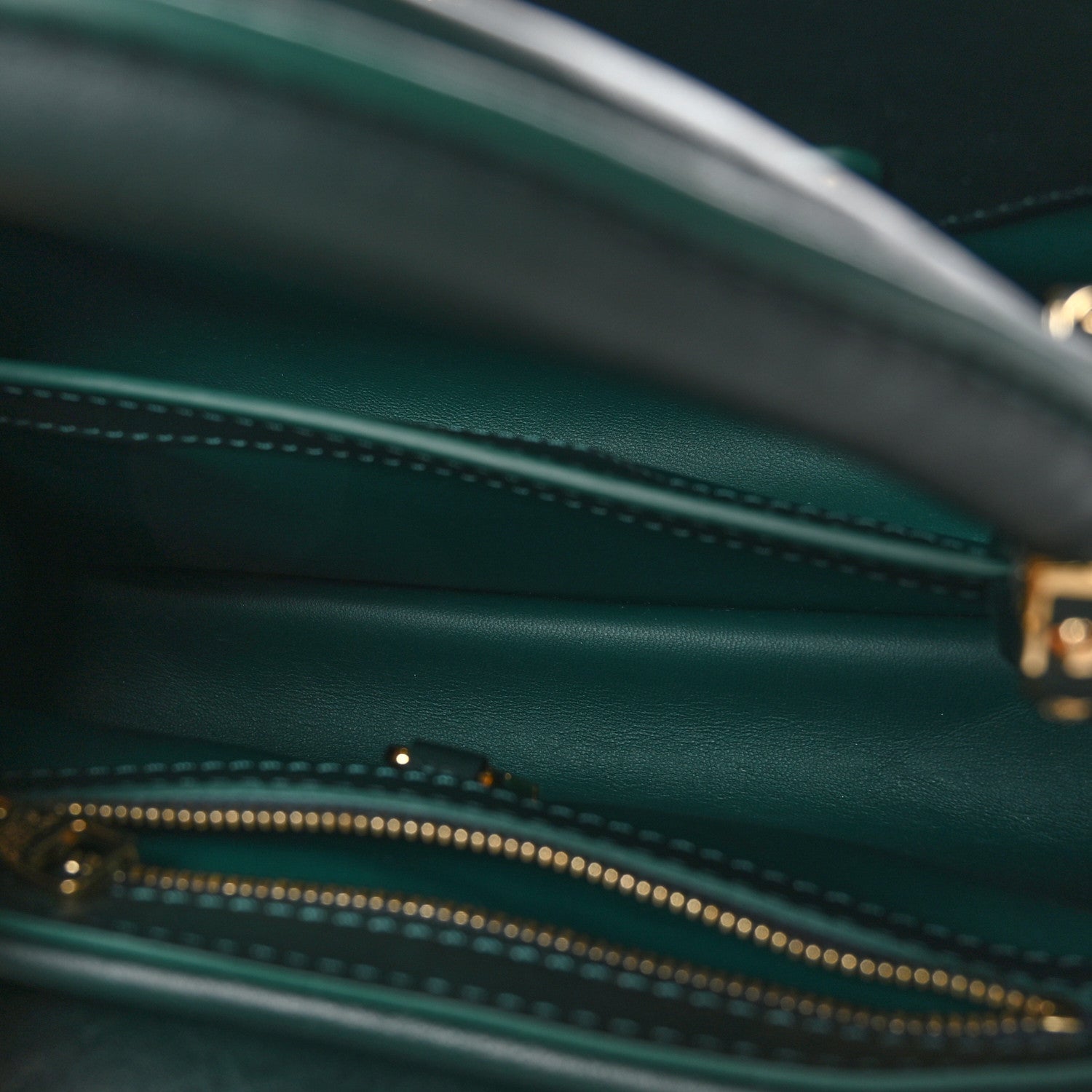 Louis Vuitton Velvet Embroidery Capucines BB Green 5 of 11