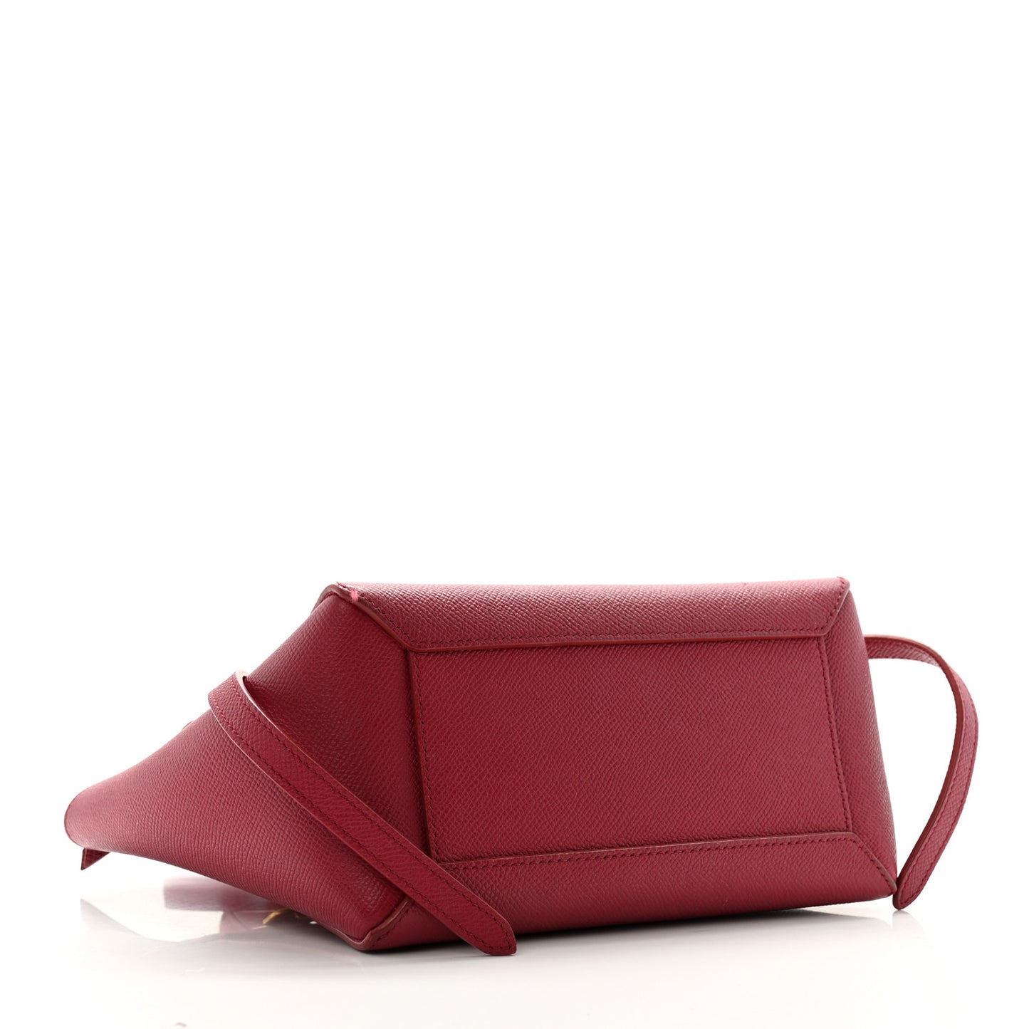 Grained Calfskin Nano Belt Bag Acai