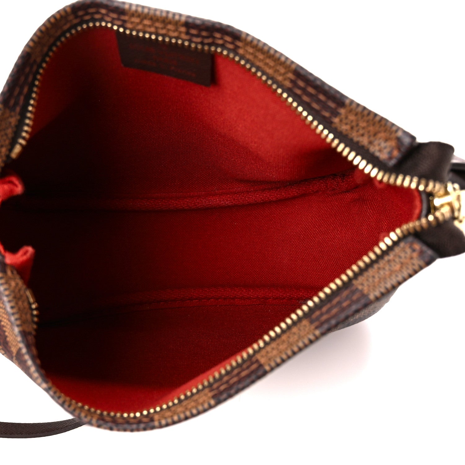 Louis Vuitton Damier Ebene Trousse Make Up Bag Pochette 5 of 10