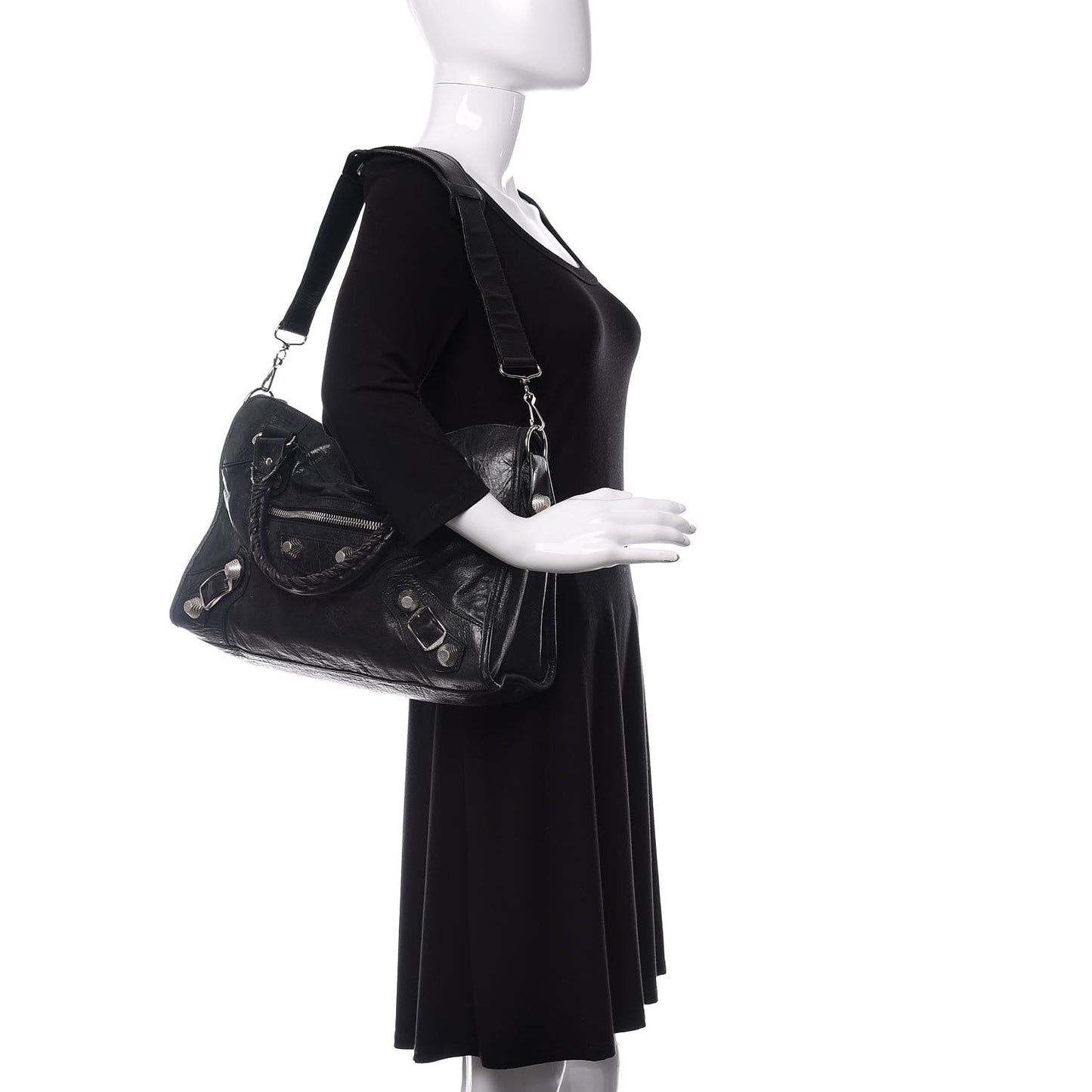Agneau Giant 21 Silver Hardware City Black