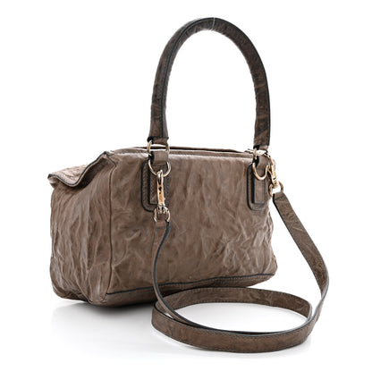 Givenchy Tumbled Sheepskin Small Pandora Charcoal 3 of 11