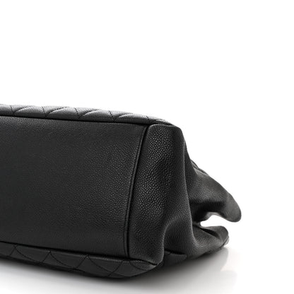 Chanel Caviar Quilted Grand Shopping Tote GST Black 11 of 14