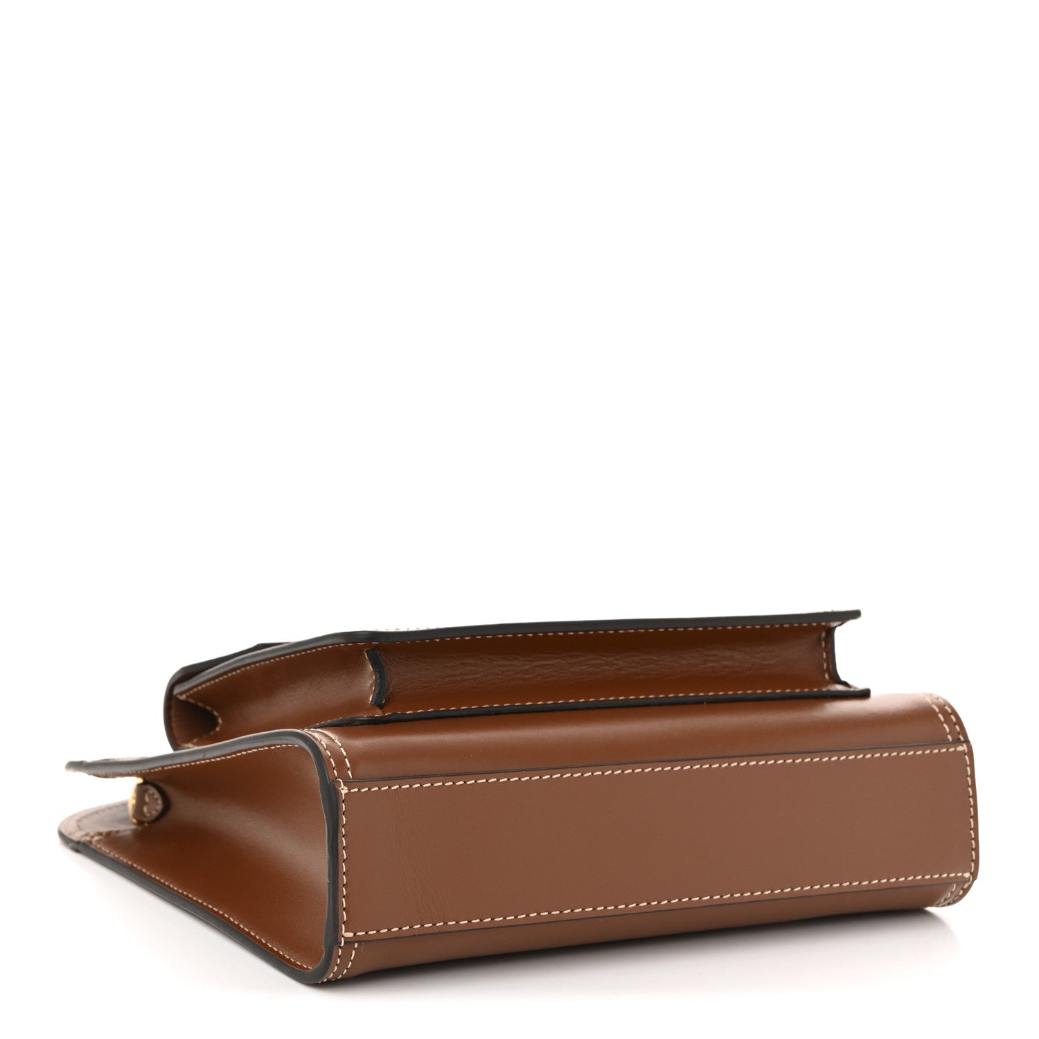 Burberry Smooth Calfskin Mini Pocket Bag Malt Brown 4 of 10