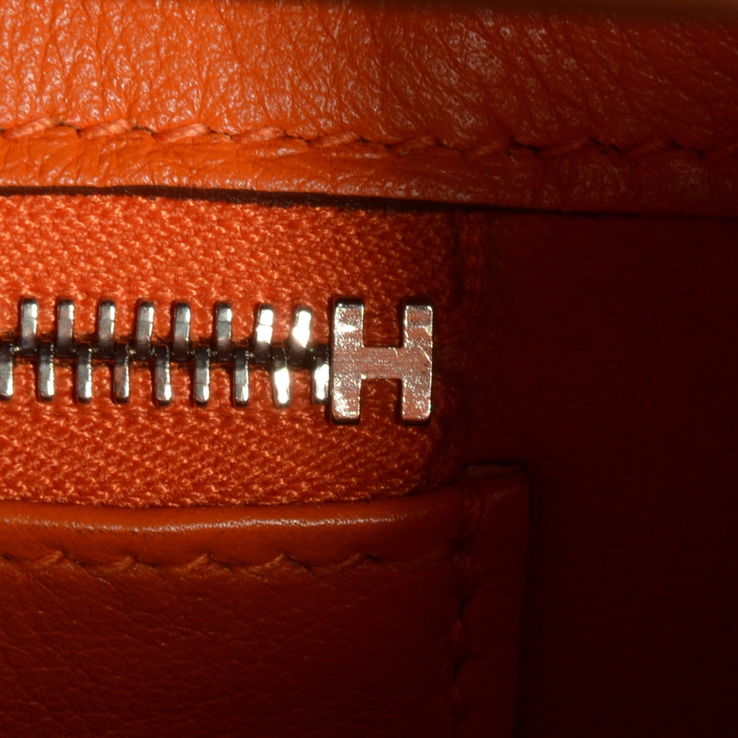 Epsom Birkin 30 Orange