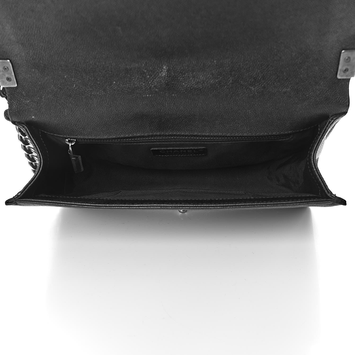 Chanel Caviar Quilted New Medium Boy Flap Black 5 of 13