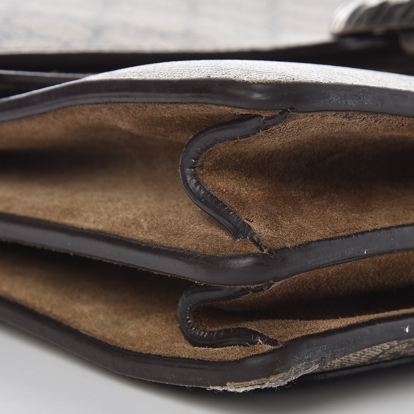 GG Supreme Monogram Medium Dionysus Shoulder Bag Taupe