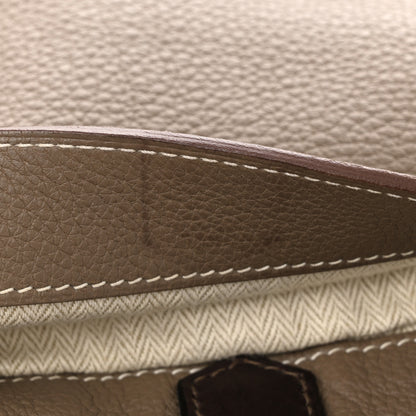Hermes Taurillon Clemence Marwari GM Etoupe 10 of 11