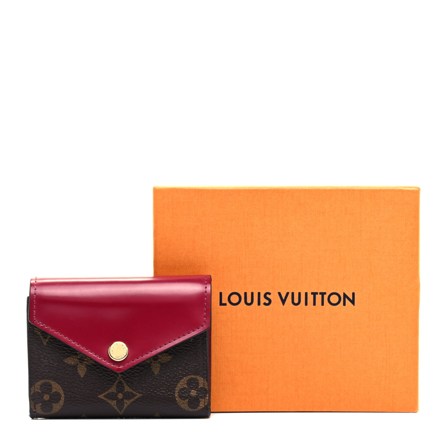 Monogram Zoe Wallet Fuchsia