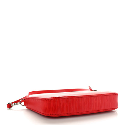 Louis Vuitton Epi Pochette Accessories NM Coquelicot 4 of 10