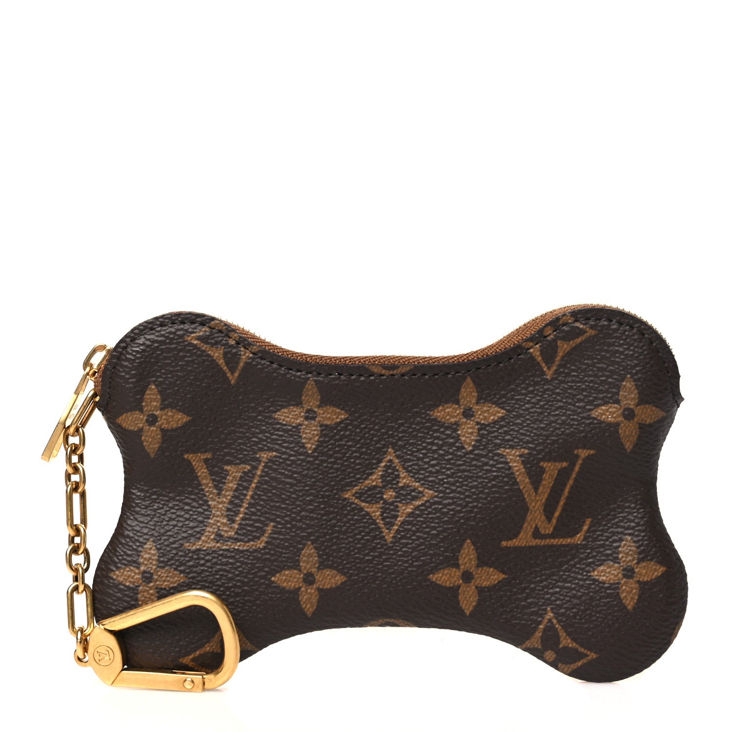 Louis Vuitton Monogram Bone Key Pouch 1 of 8