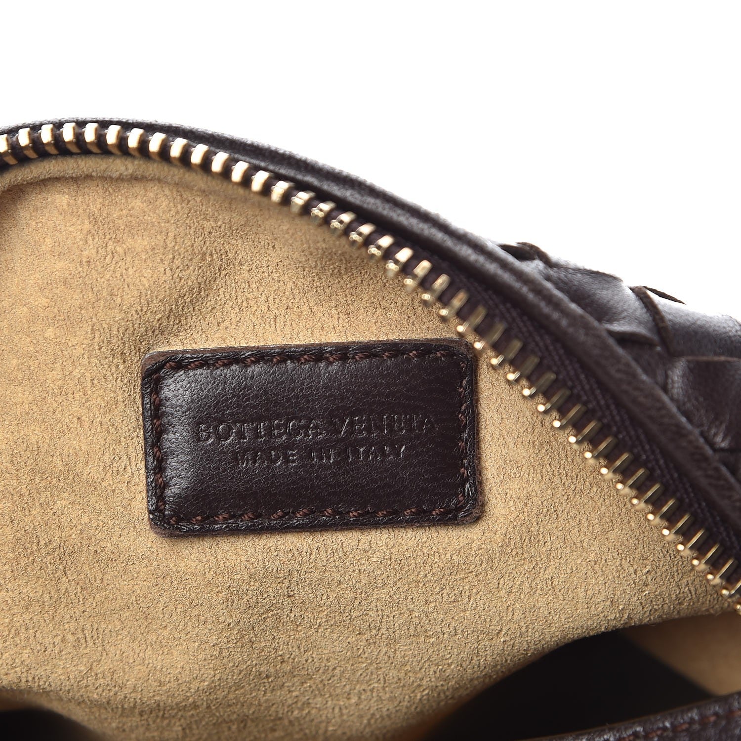 Bottega Veneta Nappa Intrecciato Large Cosmetic Case Ebano 6 of 8