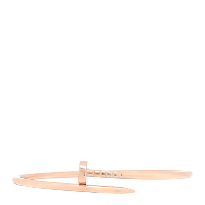 Cartier 18K Pink Gold Small Juste Un Clou Bracelet 16 1 of 4