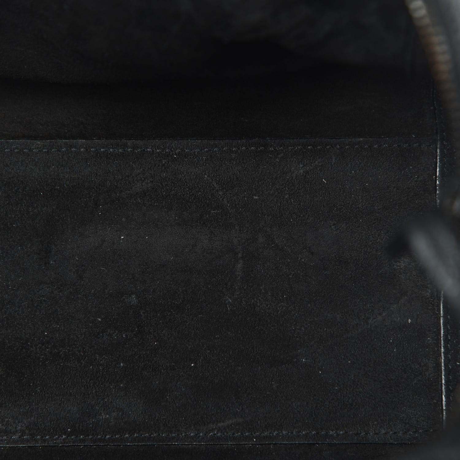 Saint Laurent Grained Calfskin Small Cabas Rive Gauche Black 12 of 14