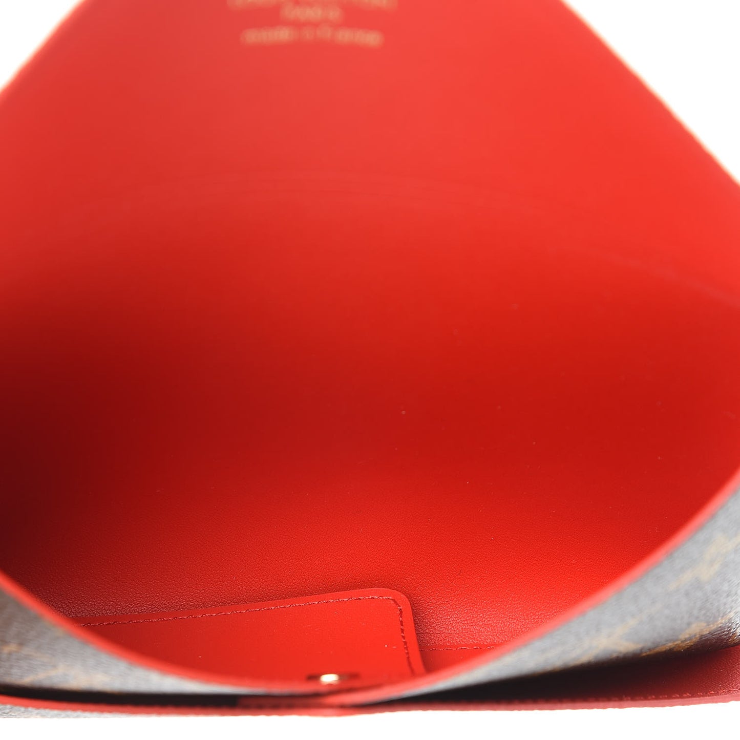 Monogram Medium Kirigami Pochette Insert Coquelicot