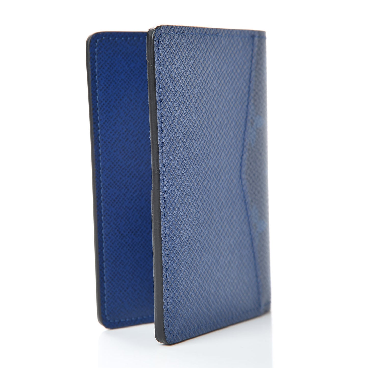 Monogram Taiga Pocket Organizer Cobalt