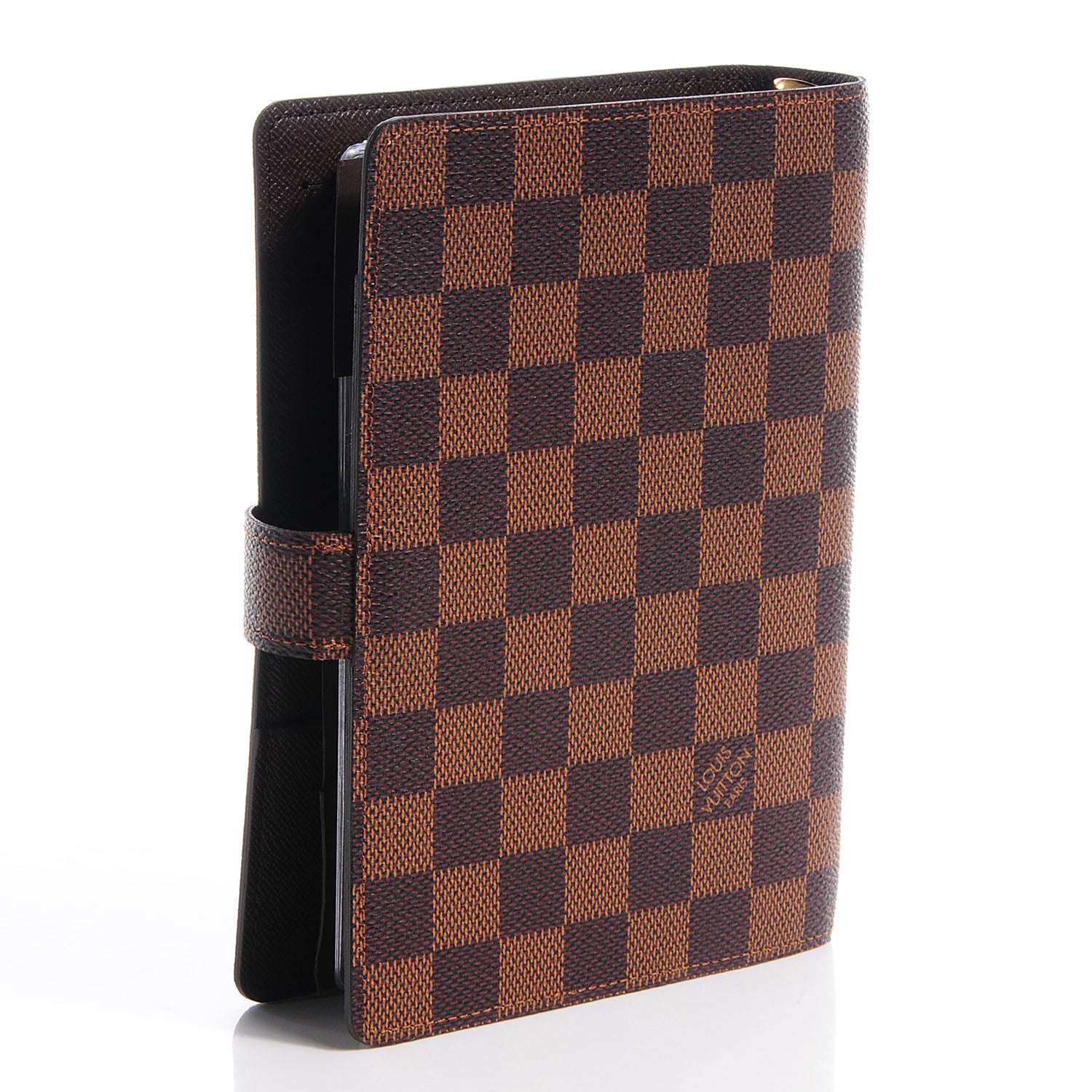 Louis Vuitton Damier Ebene Medium Ring Agenda 3 of 7