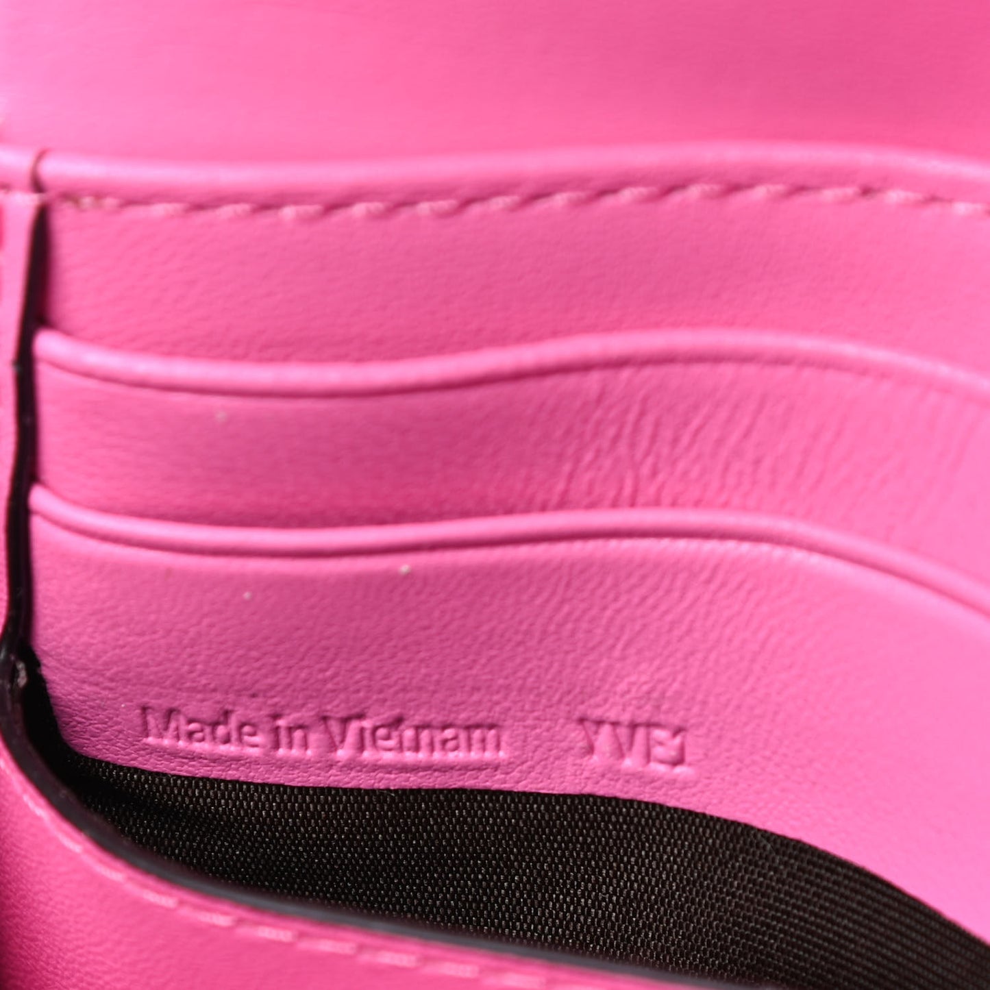 Crocodile Embossed Calfskin Small French Continental Wallet Raspberry Pink