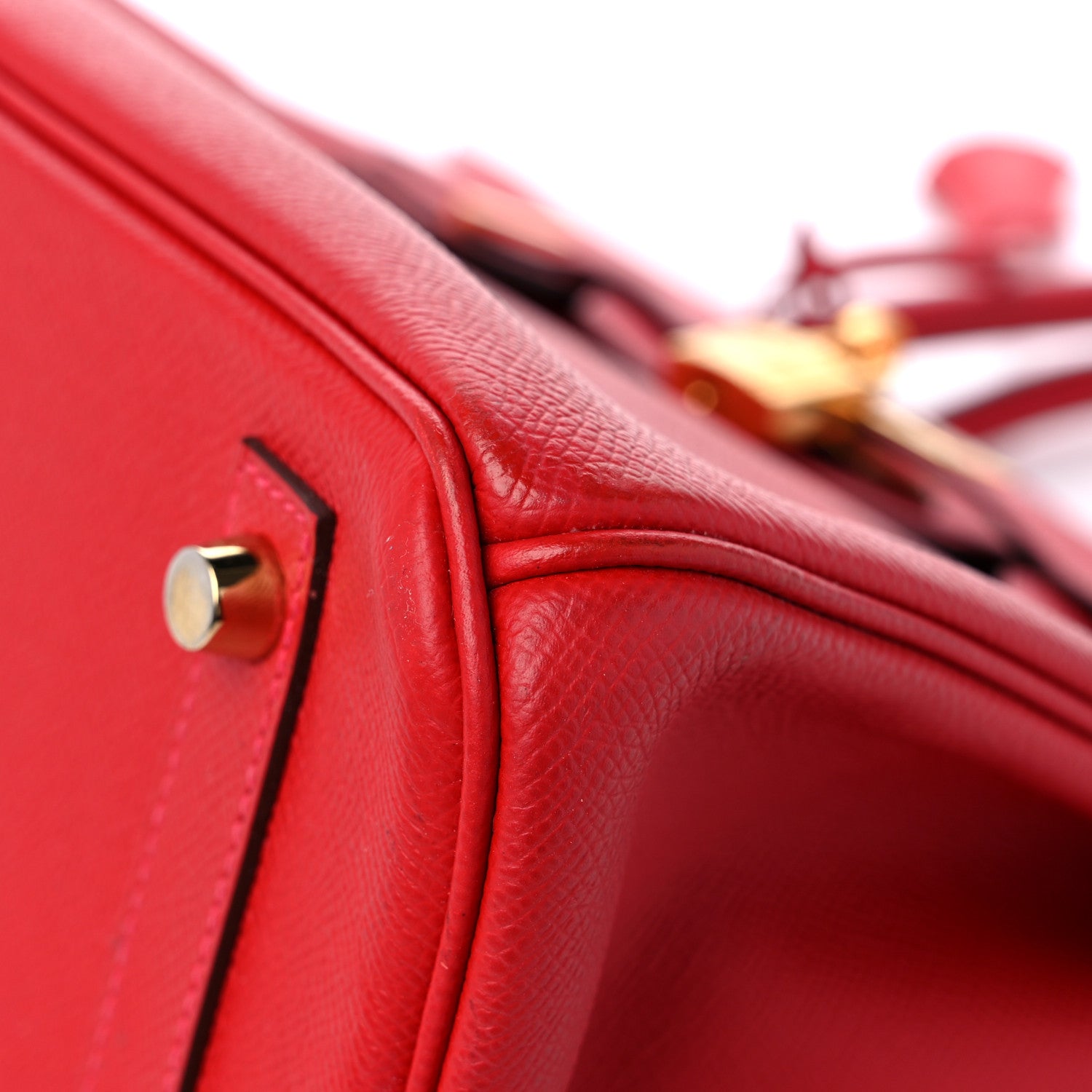 Hermes Epsom Birkin 30 Rouge Casaque 9 of 18