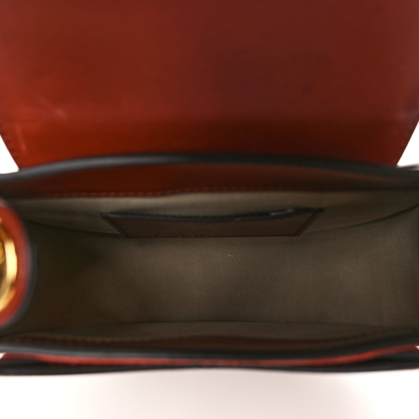 Calfskin Small Tess Bag Sepia Brown