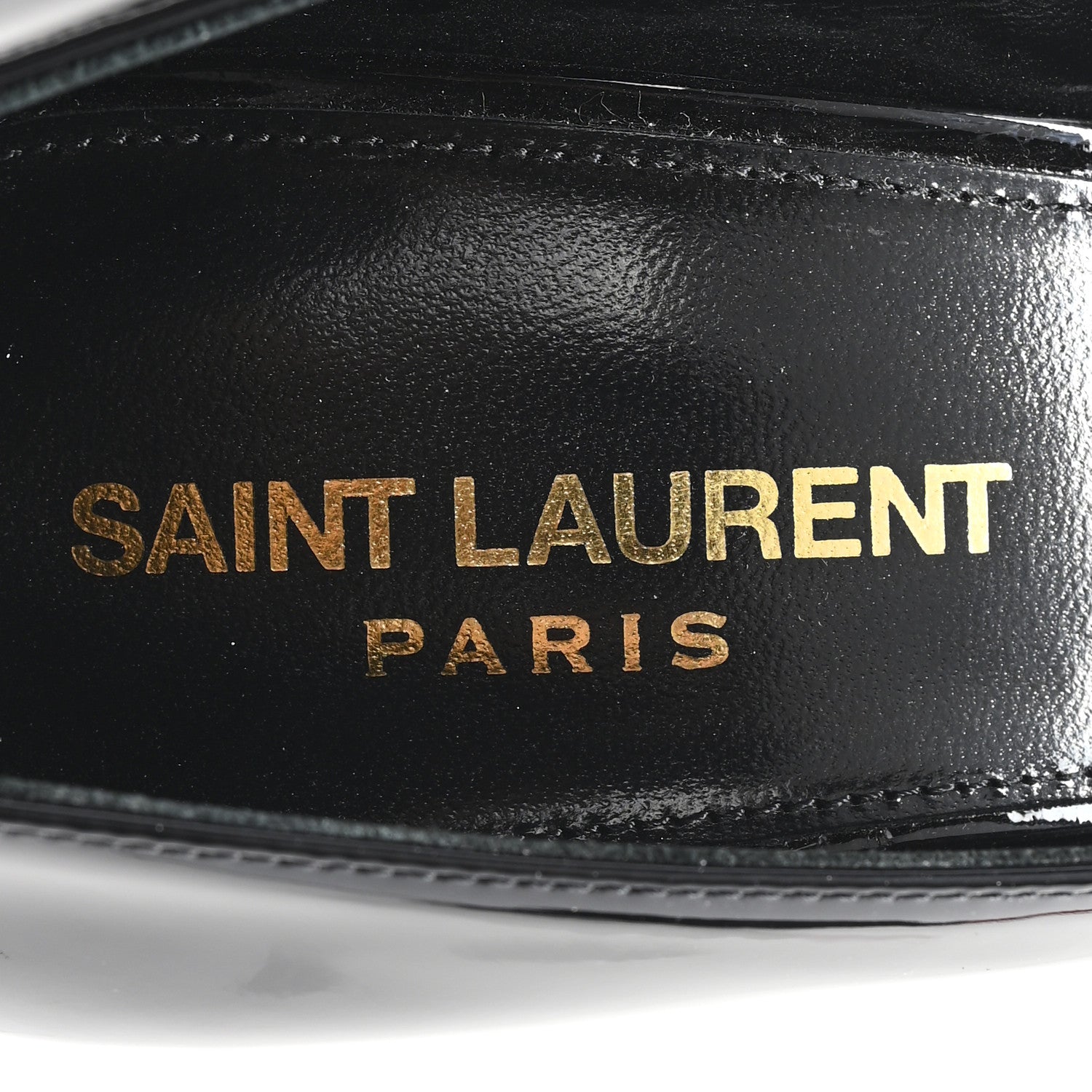 Saint Laurent Patent Silvana 110mm Pumps 37.5 Black 8 of 10