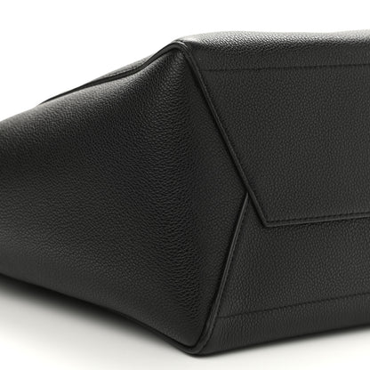 Celine Soft Grained Calfskin Sangle Bucket Bag Black 9 of 12