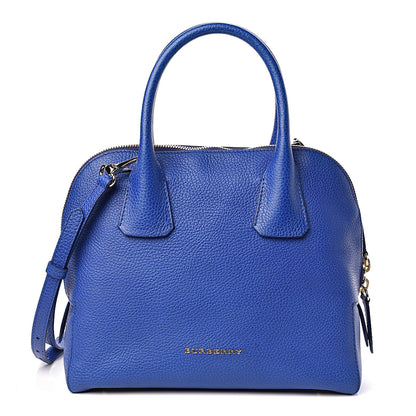 Burberry London Grainy Calfskin Small Greenwood Bowling Bag Brilliant Blue 1 of 10