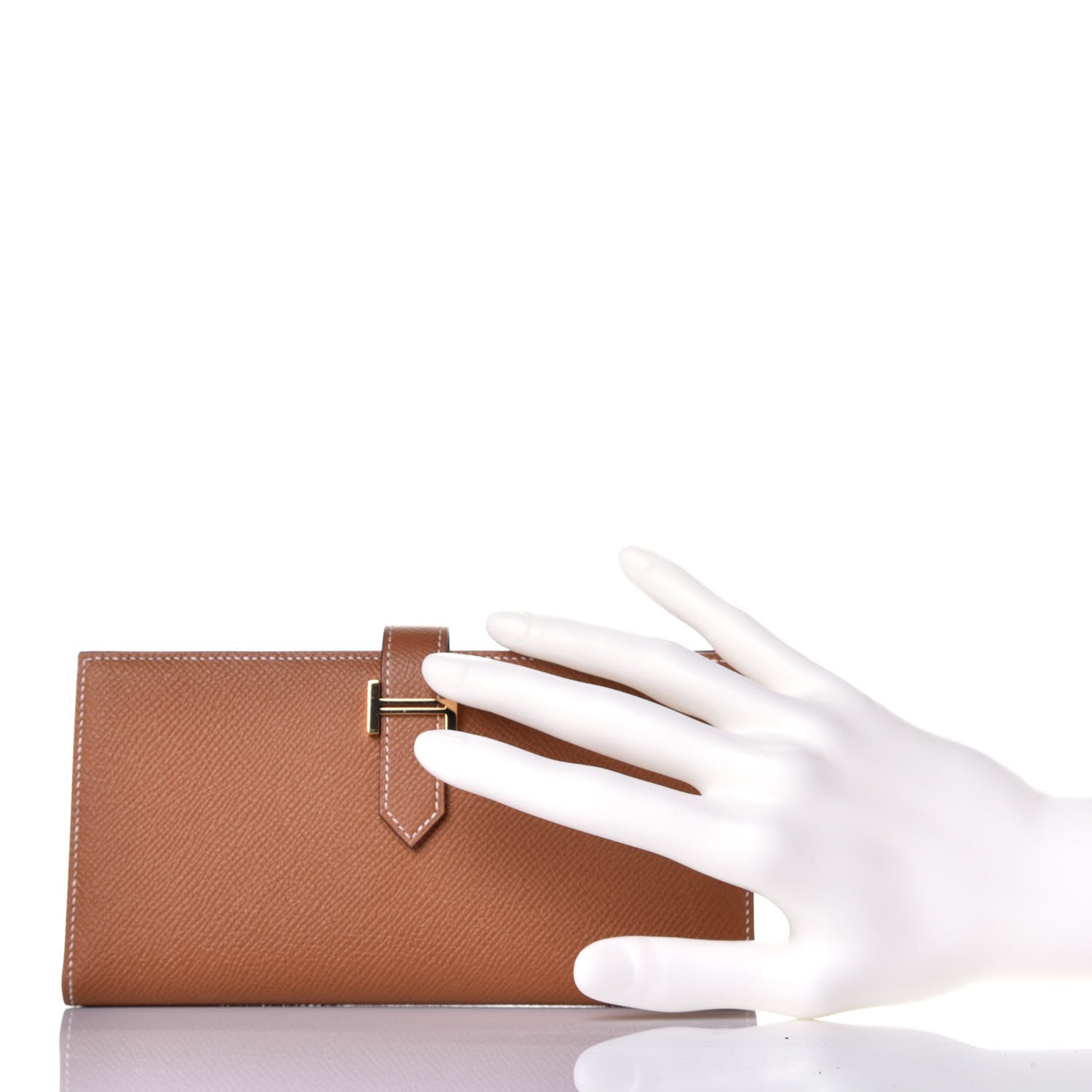 Epsom Bearn Gusset Wallet Gold