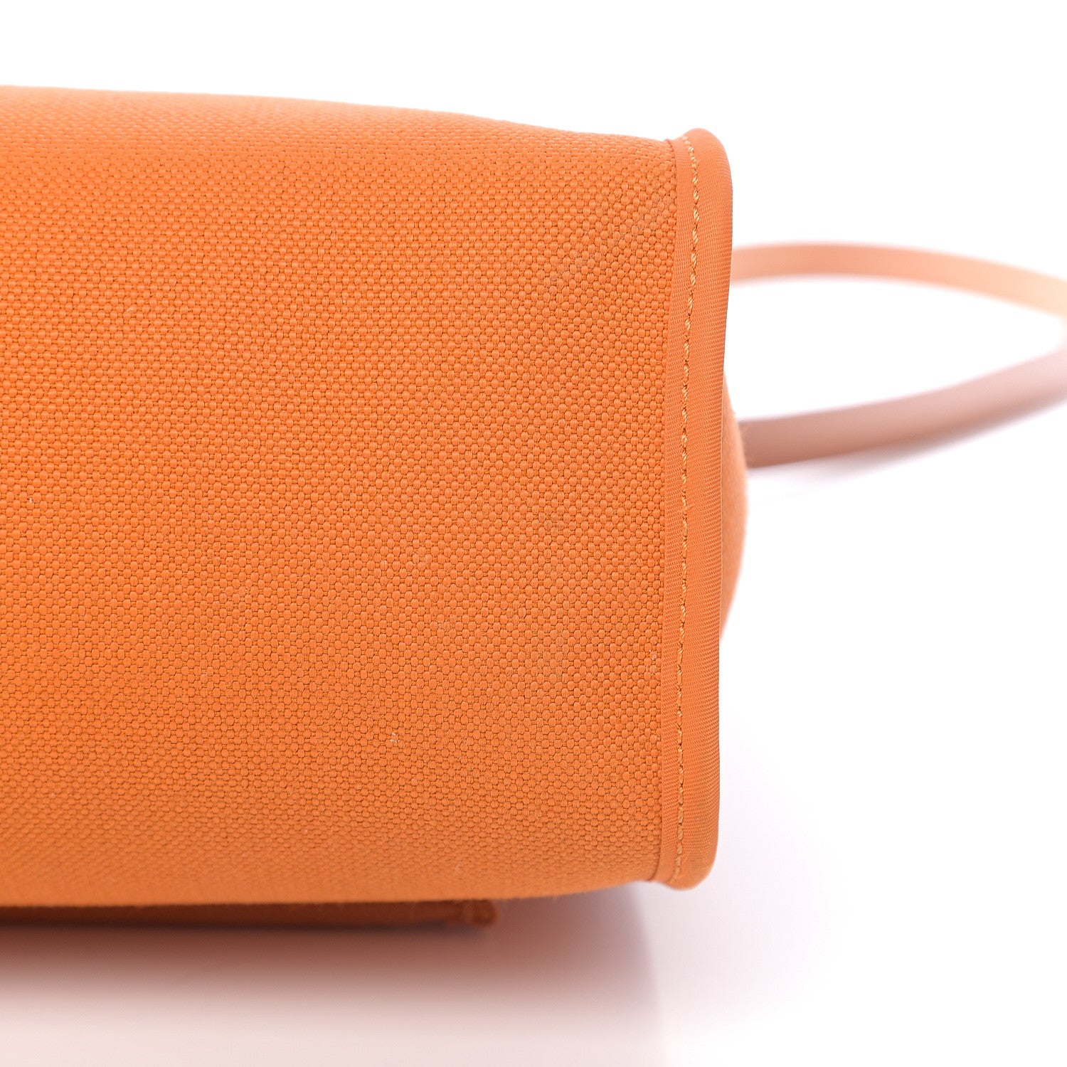 Hermes Vache Hunter Toile Herbag Zip 31 PM Orange 10 of 12
