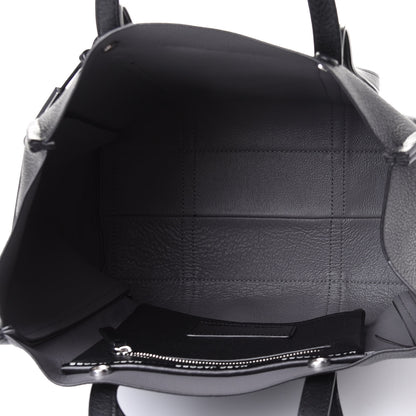 Marc Jacobs Grained Calfskin The Tag Tote Black 4 of 4
