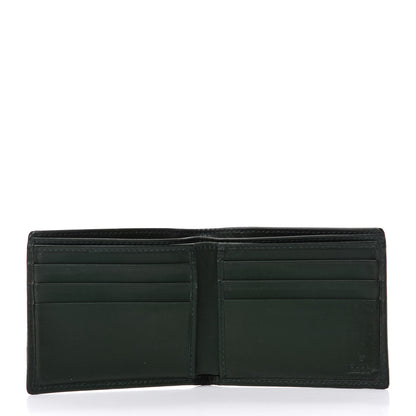 Gucci Guccissima Web Board Bi-Fold Wallet Green 5 of 7