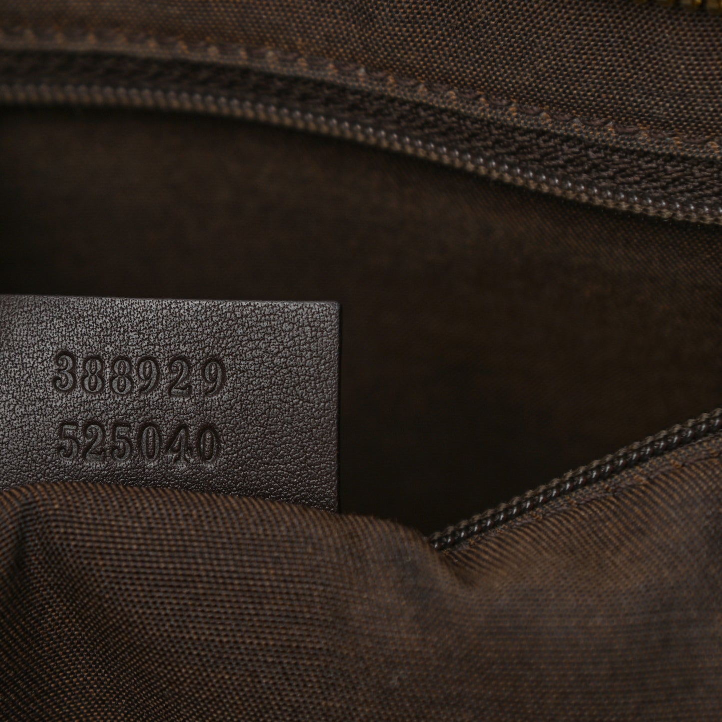 GG Supreme Monogram Medium Joy Tote Dark Brown