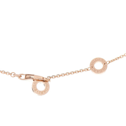Bulgari 18K Rose Gold Diamond Turquoise Divas' Dream Pendant Necklace 4 of 5