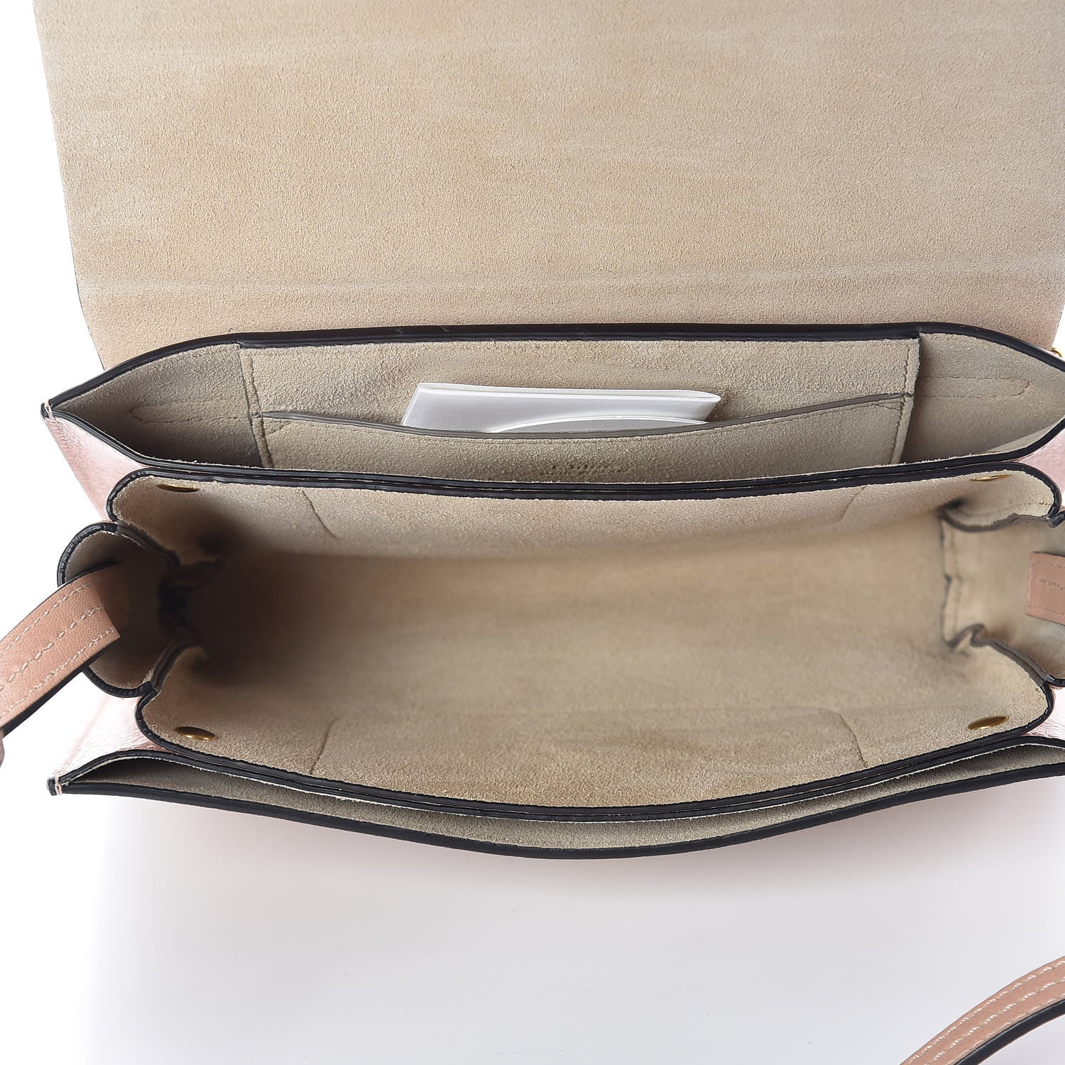 Chloe Goatskin Small Faye Shoulder Bag Biscotti Beige 5 of 10