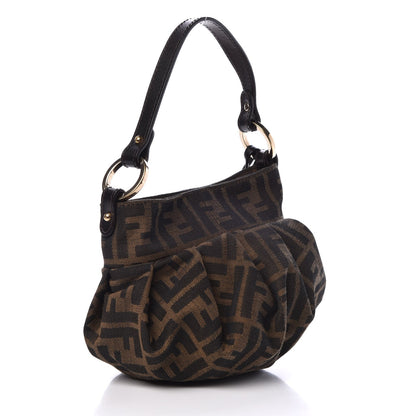 Fendi Zucca Mini Chef Hobo Tobacco 3 of 7