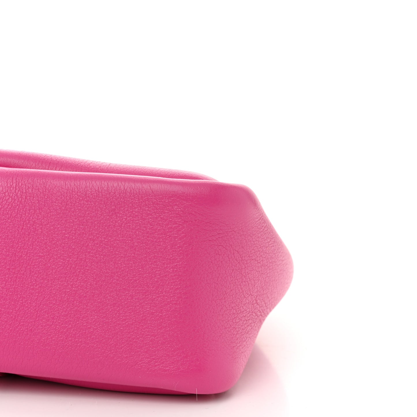 Grained Calfskin Mini G-Lock Hobo Neon Pink