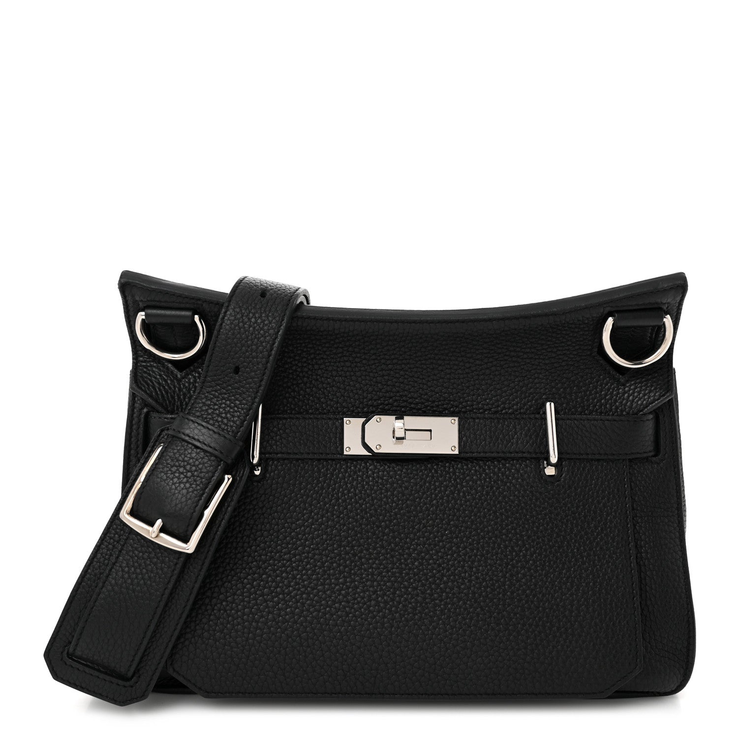 Hermes Taurillon Clemence Jypsiere 31 Black 1 of 10