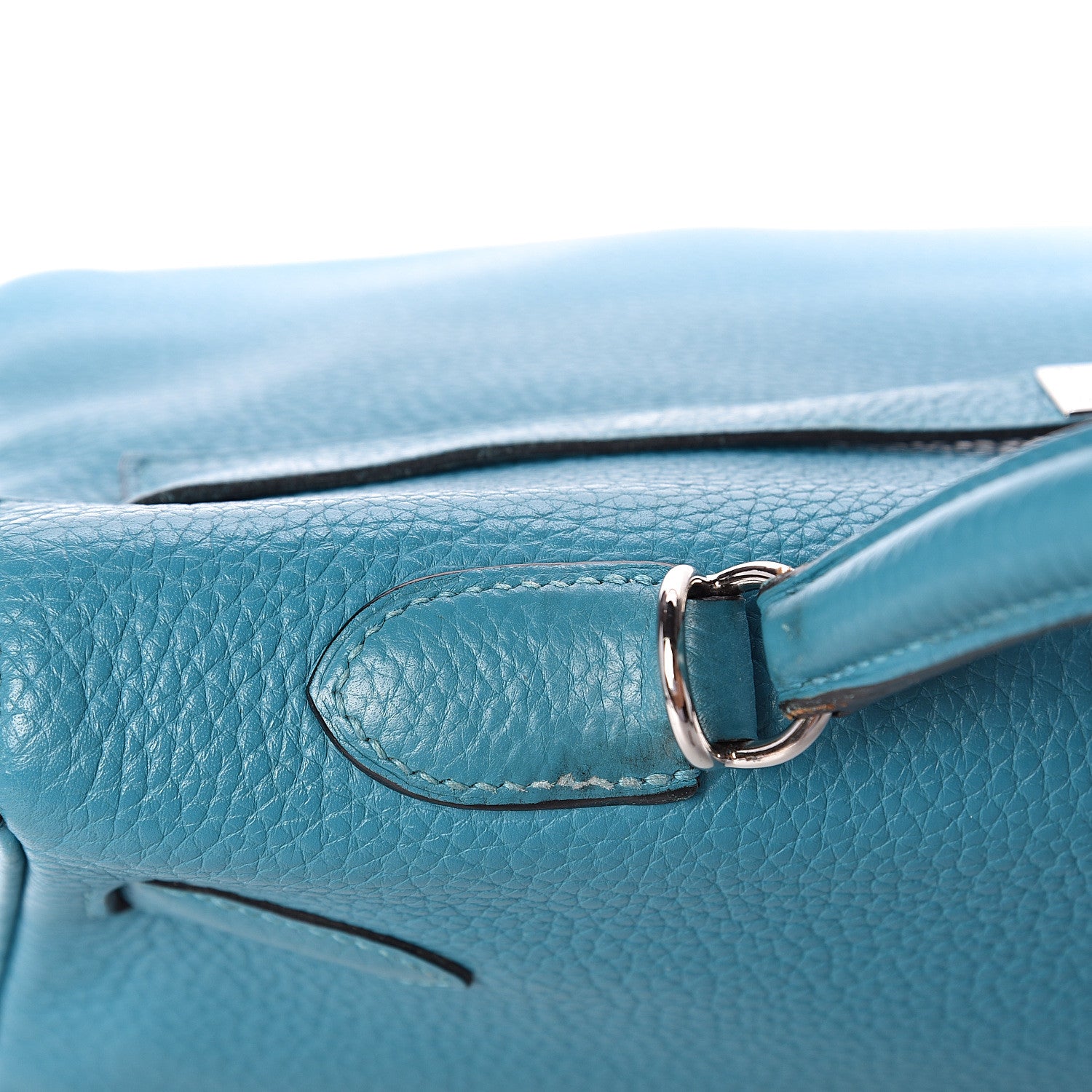 Hermes Taurillon Clemence Kelly Retourne 35 Bleu Izmir 31 of 33