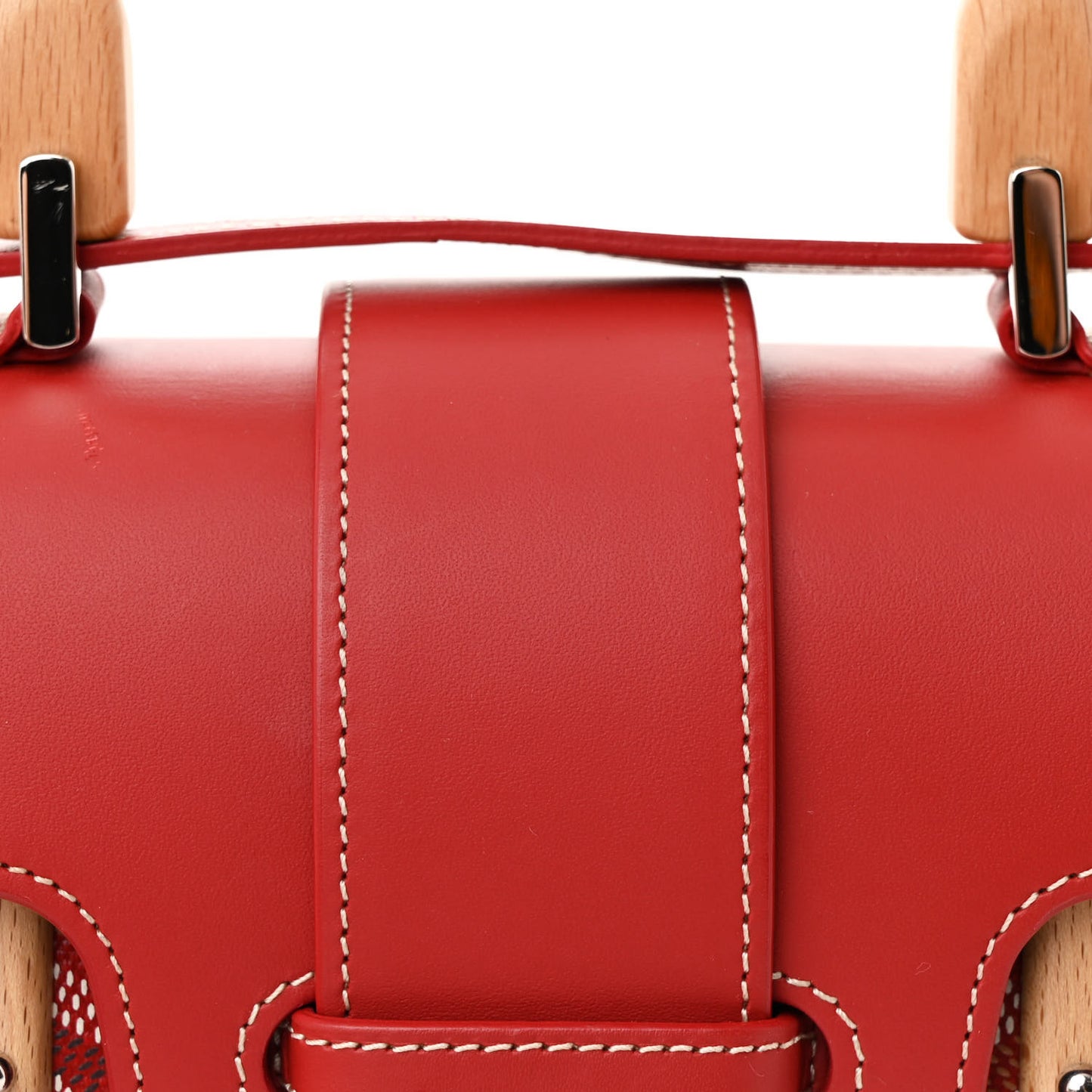 Goyardine Structure Mini Saigon Red