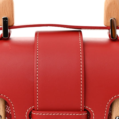 Goyard Goyardine Structure Mini Saigon Red 7 of 10