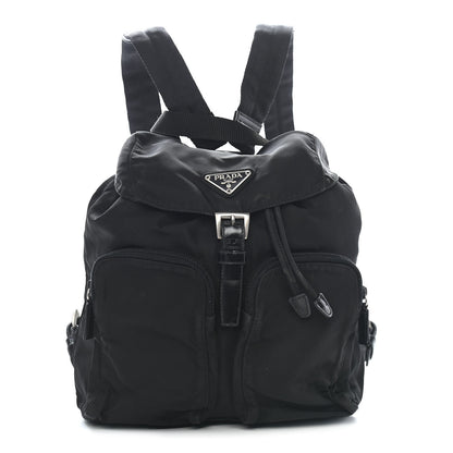 Prada Nylon Vela Medium Backpack Black 1 of 10