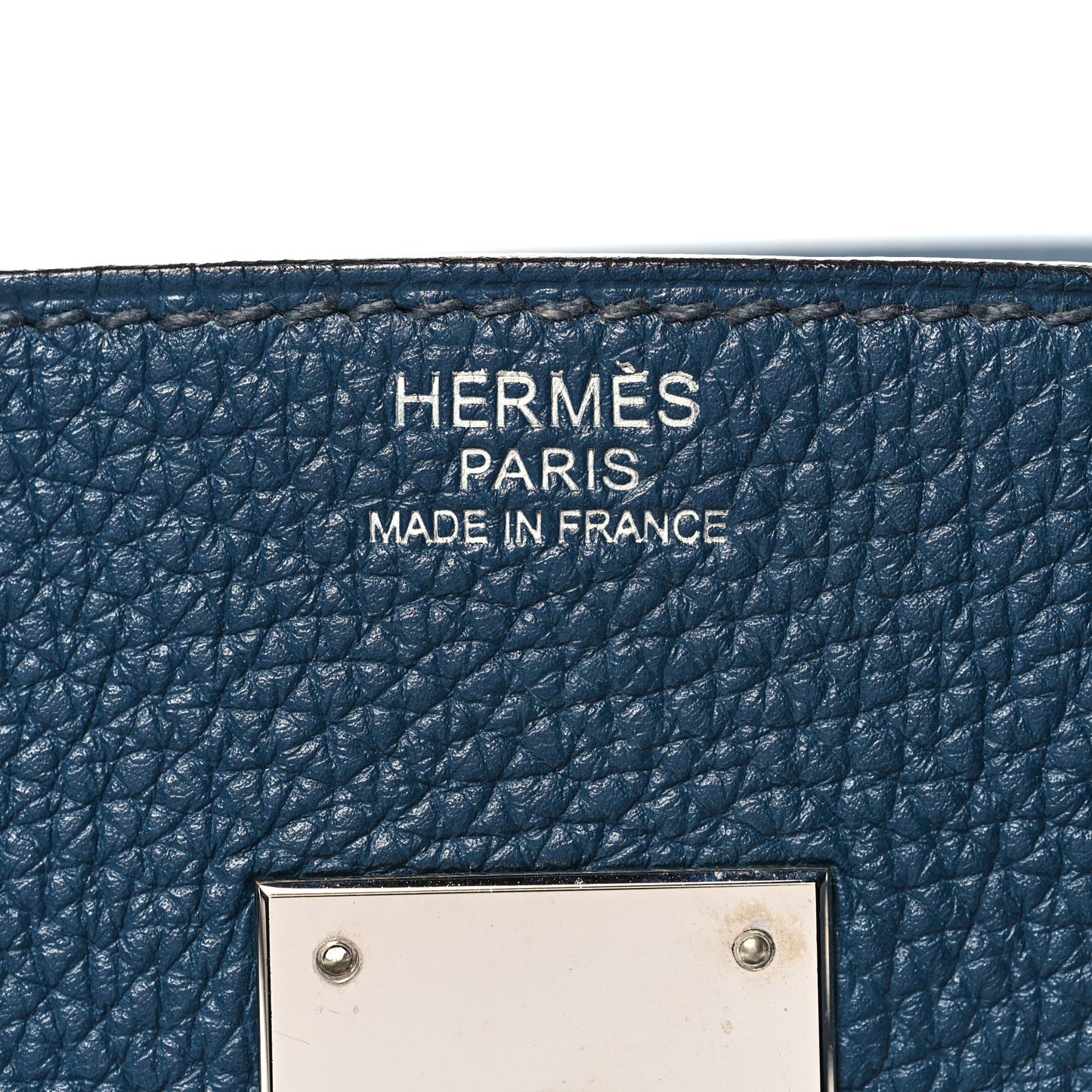 Togo Birkin 30 Bleu De Malte
