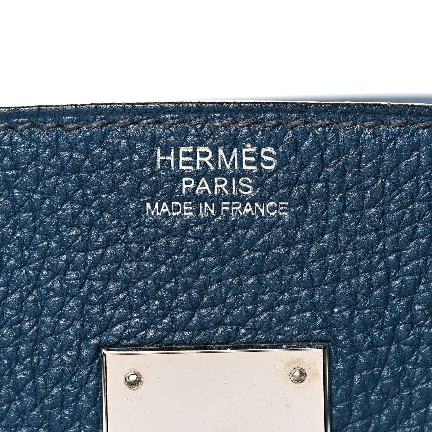 Hermes Togo Birkin 30 Bleu De Malte 24 of 35