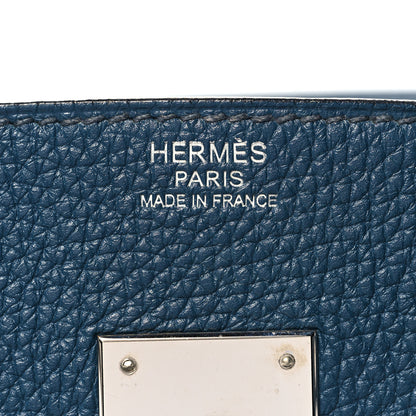 Hermes Togo Birkin 30 Bleu De Malte 24 of 35