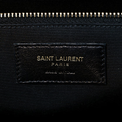 Saint Laurent Grained Calfskin Small Sac De Jour Fog Dark Brown 6 of 10