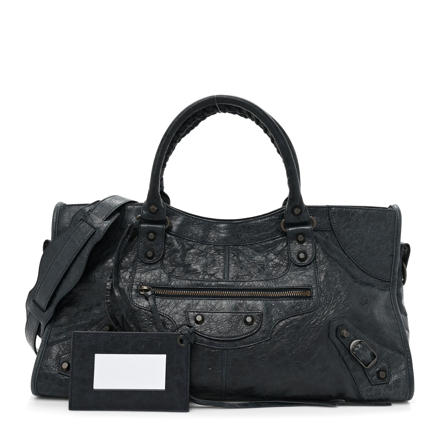 Balenciaga Agneau Classic Hardware Part Time Dark Night 1 of 12
