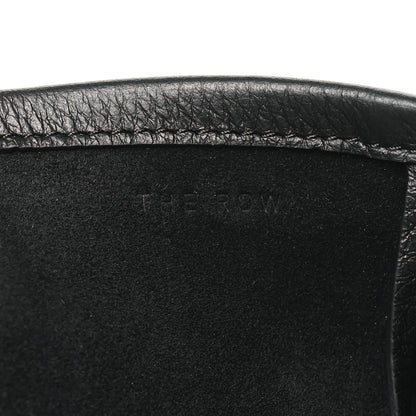 The Row Grained Calfskin Large N/S Park Tote Black 6 of 10